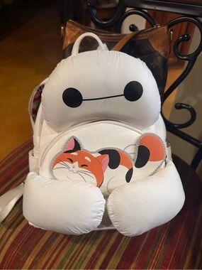 NWT Disney Loungefly Backpack - Baymax and Mochi - Big Hero